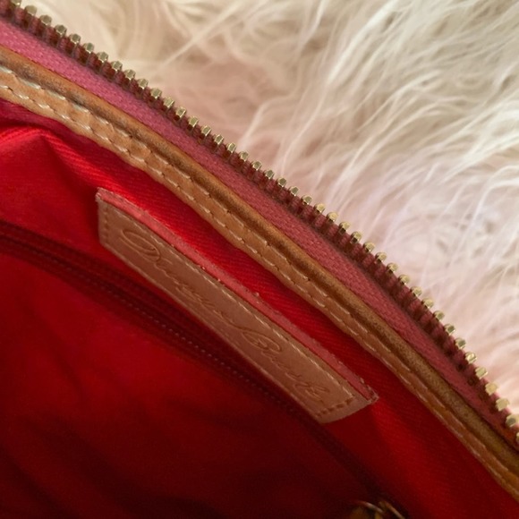 Dooney & Bourke Pink Bag With Leather Details - Picture 9 of 11